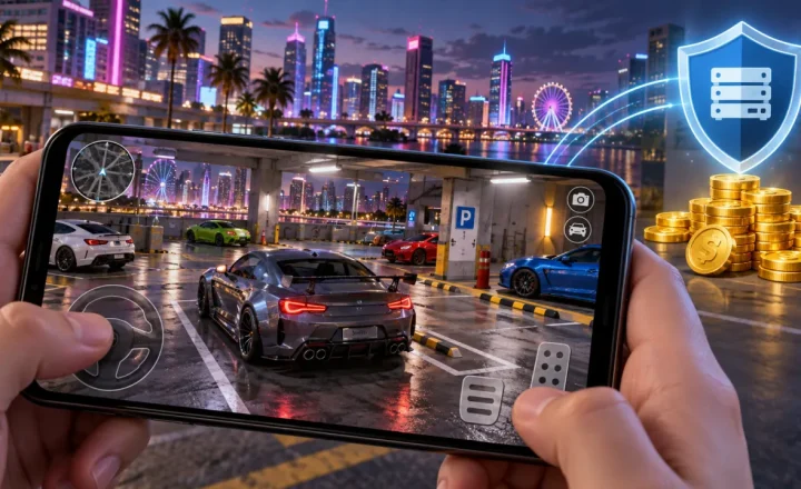 Cách tải Car Parking mod iOS full tiền: rủi ro và lựa chọn an toàn - minh họa tổng quan
