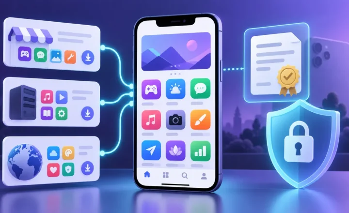 Cách cài appdb trên iOS và lưu ý khi tải ứng dụng 2026 - minh họa tổng quan