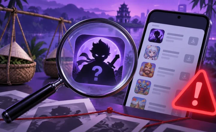 Tải Đòn Gánh MOD APK full tiền cho Android: cần kiểm tra tên game trên Android