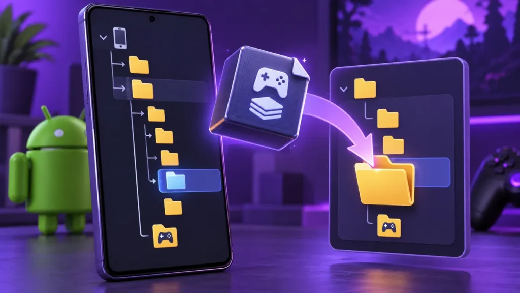 Cách chép file OBB MOD game Android đúng thư mục trên Android