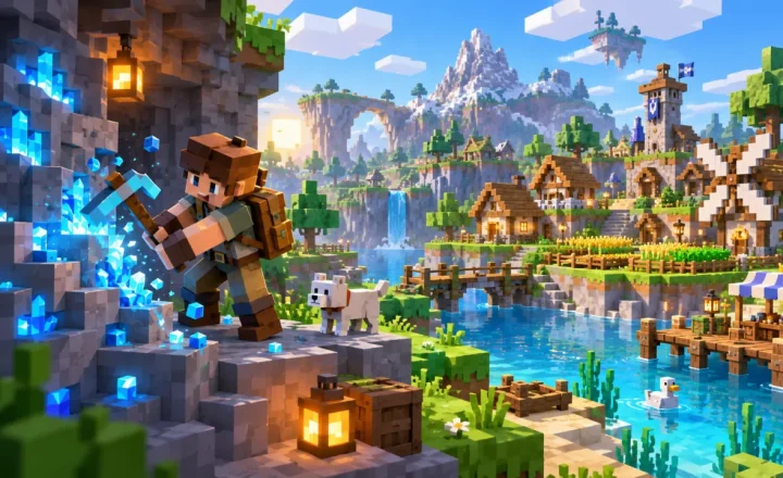 Tải Mini Craft MOD kim cương vô hạn Android: xác định đúng game trên Android