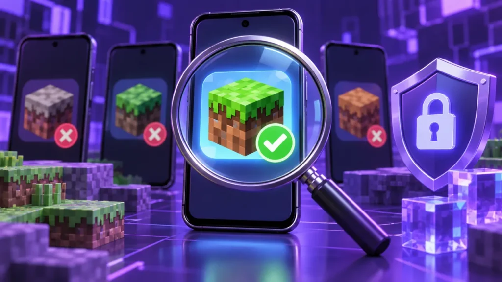 Tải Mini Craft MOD kim cương vô hạn Android: xác định đúng game - hướng dẫn và lưu ý
