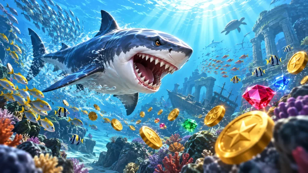 Tải Hungry Shark Evolution MOD vô hạn gem APK: bản 2026 trên Android
