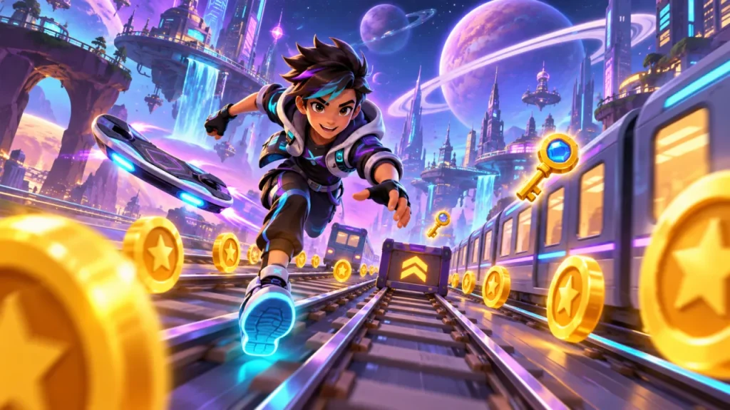 Tải Subway Surfers MOD vô hạn chìa khóa APK bản mới trên Android